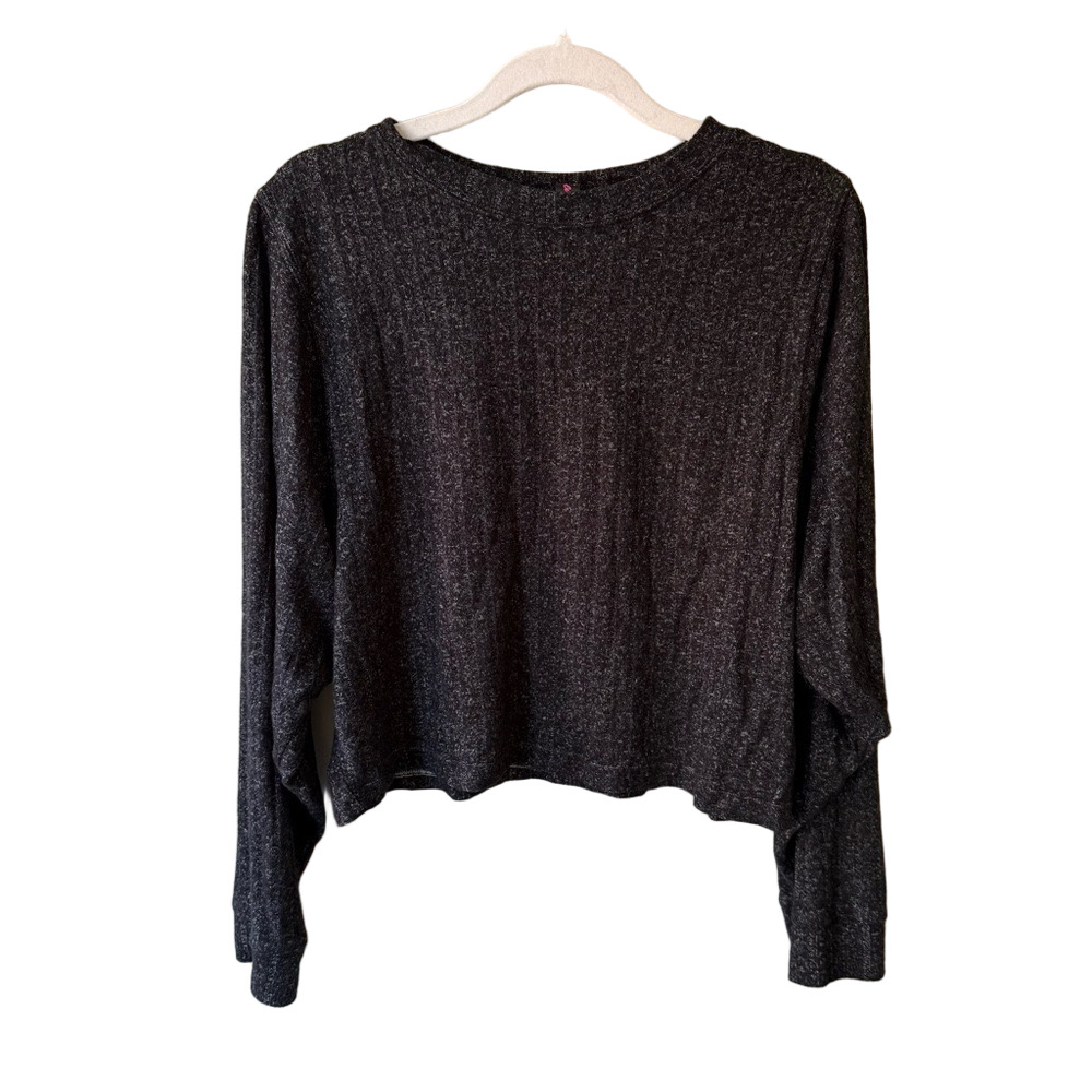 La SENZA Dark Gray Long Sleeve Tee